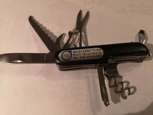 Taschenmesser nach Schweizer ART ca. 11 Funktionen in Box - Bild 1 von 3
