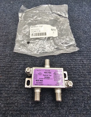 ( QTY 2 ) EchoStar Technologies 204858: Hybrid Tap For Hopper Joey 204858 2-Way - Image 1 of 4