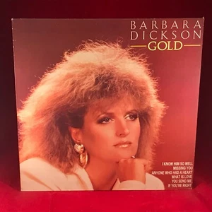 BARBARA DICKSON Gold Vinyl LP record best of Elaine Paige I know him so well G - Picture 1 of 4