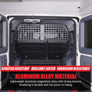 Steel Car Trunk Molle Panel Isolation Net Rack Kit For Ineos Grenadier 2020-2024 - Picture 1 of 12