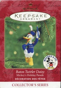 Hallmark Keepsake Daisy Duck Baston Girador Daisy Mickey's Holiday Parade 2000 - Imagen 1 de 4