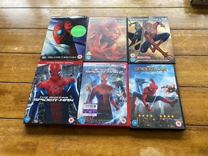 Marvel Spiderman 1 - 3 Amazing Spiderman 1- 2 Homecoming - 11 Discs DVD - Imagen 1 de 4