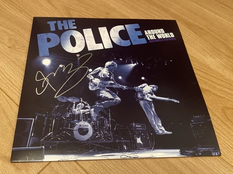 STING “THE POLICE” HAND SIGNED VINYL+ COA Cover