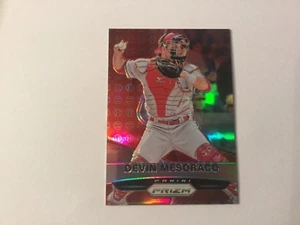 2015 Panini Prizm PRIZMS Parallel RED BASEBALL Devin Mesoraco Cincinnati Reds  - Picture 1 of 1