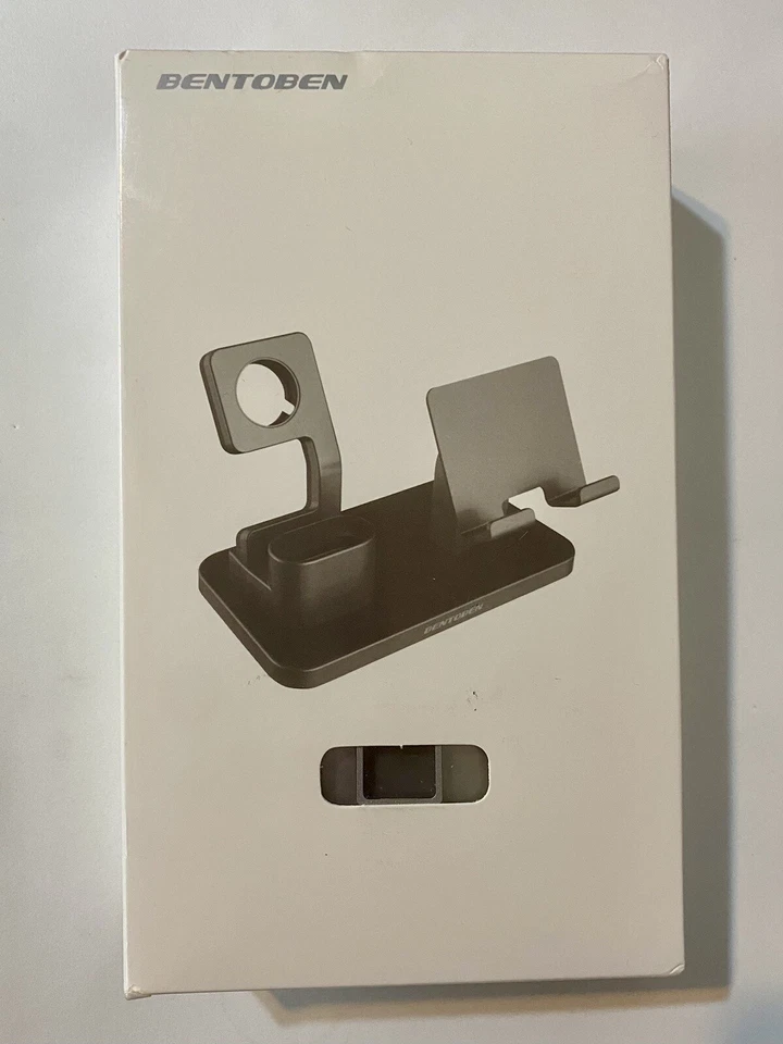 Soporte de carga Bentoben compatible con soporte de teléfono cargador AirPods para Apple Watch. - Imagen 1 de 1