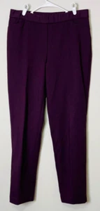 Neu mit Etikett J.Jill Anzughose Damen Medium burgunderrot spitz schmales Bein Karriere - Bild 1 von 13