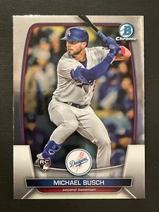 Michael Busch 2023 Bowman Chrome Rookie Card #54 - Picture 1 of 2