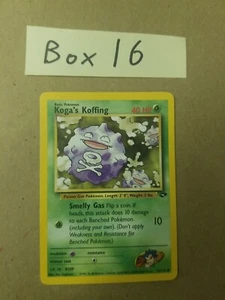 Tarjeta Pokémon KOGA’S KOFFING 79/132 - Desafío Gimnasio - DE COLECCIÓN WOTC - LP - Imagen 1 de 3