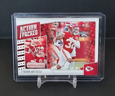 Tyrann Mathieu 2020 Panini Rookies & Stars  Action Packed #20 Kansas City Chiefs - Image 1 of 2