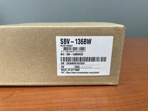 Hanwha Vision SBV-136BW Dome Back Box Mount - Picture 1 of 5