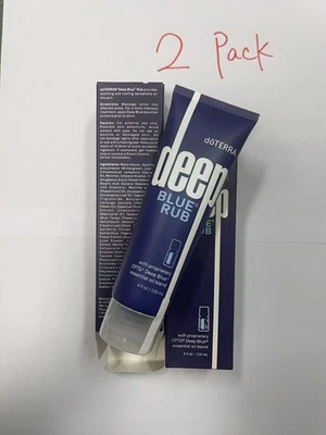 Brand New 2 pack * doTERRA Deep Blue Rub 4 oz - Image 1 of 2