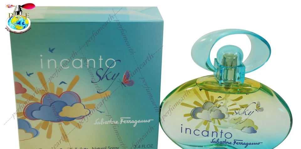Incanto Sky por Salvatore Ferragamo 1,0 oz/30 ml Edt spray para mujer nuevo en caja Foto 1 de 1