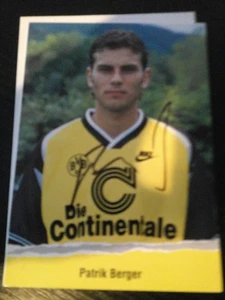 Patrick Berger  BVB  original signierte Autogrammkarte - Bild 1 von 1