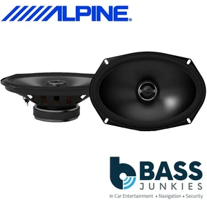 Alpine S-S69 - 520 Watts a Pair 2 Way 6" x 9" Car Van Parcel Shelf Speakers - Picture 1 of 6