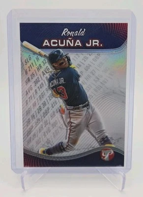 Ronald Acuna Jr 2024 Topps Pristine Production #PP-17 - Atlanta Braves - Image 1 of 2