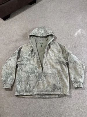 Cabela's Wooltimate WindShear Hooded Pullover Jacket Outfitter Zonz Camo XL - Image 1 of 4