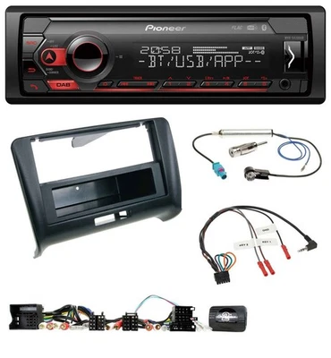 Pioneer Lenkrad USB DAB Bluetooth Autoradio für Audi TT (2006-2014) - Bild 1 von 4