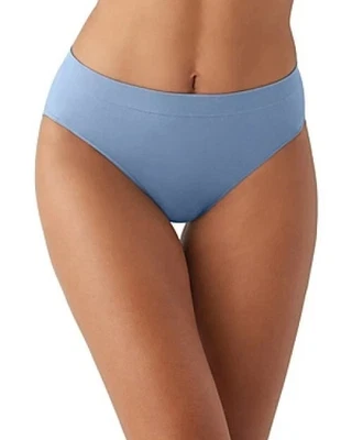 Wacoal B-Smooth Seamless High-Cut Brief Underwear Women's 5-S Windward Blue - Image 1 of 4