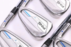 Ping i-Series E1 Irons / 5-PW / Blue Dot / Regular Flex Ping CFS Distance Shafts - Picture 1 of 7