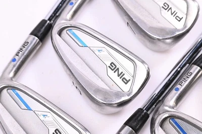 Ping i-Series E1 Irons / 5-PW / Blue Dot / Regular Flex Ping CFS Distance Shafts - Image 1 of 4