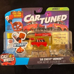 CAR TUNED CUSTOM SHOP CASTWORKS ASSORT. 1956 CHEVY NOMAD MODEL KIT 1/64 531340 - Picture 1 of 6