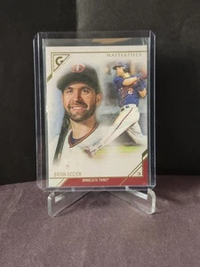 2017 Topps Gallery Masterpiece #MP16 Brian Dozier - Picture 1 of 2