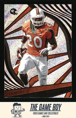 2023 Panini Chronicles Draft Picks Revolution #11 Ed Reed Miami Hurricanes - Image 1 of 2