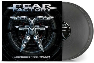 Fear Factory Aggression Continuum (Limited Edition, Silver Colored Vinyl, Gatefo Foto 1 de 2
