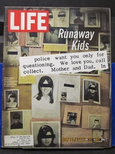Life Magazine 1967 November 3 Runaway Kids Buy 4 Free S/H - Picture 1 of 2