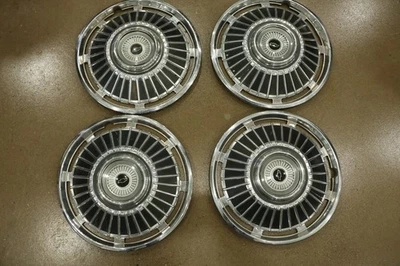 Chevrolet Chevelle Malibu 14" Hubcaps Wheel Centers Hub Caps 1964 (4) - Image 1 of 4