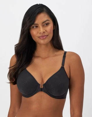 Bali Shaping Bra Comfort Revolution Front Close Smoothing Underwire Womens Foam - Image 1 of 3