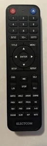 Telecomando originale Electcom Pro per lettore DVD teatro testato funzionante casa - Foto 1 di 2