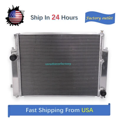 Radiador de aluminio de 2 filas para BMW 1996-1999 328i/328is 2,8 L MT Foto 1 de 4