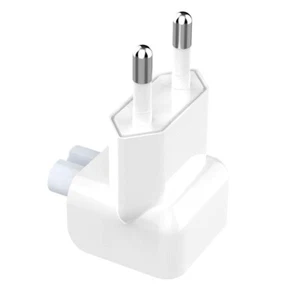 Wall AC Euro EU Plug Duck Head for Apple USB Charger for MacBook Power Adapter - Picture 1 of 5