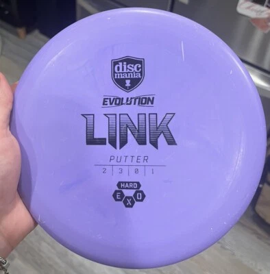 Discmania Discs Exo Hard Link, Purple, Putted In The Store, Never In A Round - Image 1 of 4