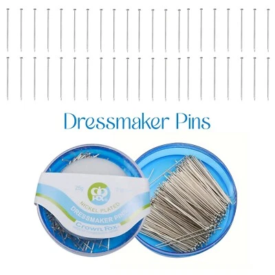 Schneiderin Nadeln Stark Stahl Nähen Handwerk Hobbys Kleidung 25g / Box - Bild 1 von 4