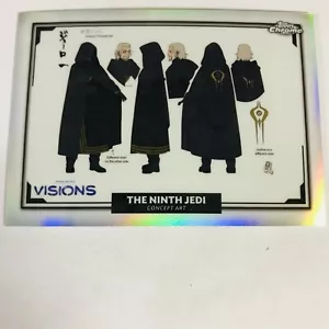 2021 Topps Star Wars Chrome Legacy Visions Concept Art SWV-12 The Ninth Jedi - Picture 1 of 2