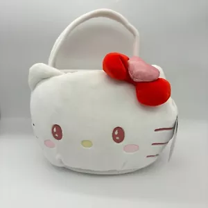 Hello Kitty & Friends HELLO KITTY Valentine's Day Treat Pail, Easter Basket NEW - Picture 1 of 6