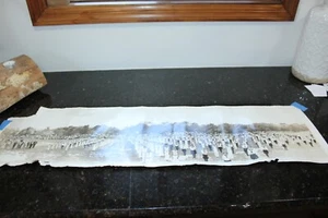 Vintage 1932 Panoramic Photo Sixth National Field Meet Detroit 36" x 10" - Picture 1 of 12