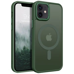 For iPhone 12 Mini 5.4" Case MagSafe Magnetic Shockproof Rugged Slim Phone Cover - Picture 1 of 8