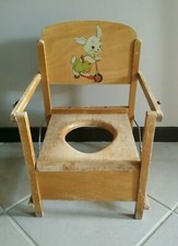 antique potty chair