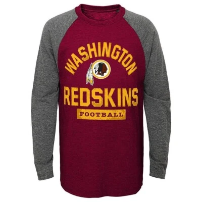 Washington Redskins NFL Youth Boys Long Sleeve Word T-Shirt - NWT - Image 1 of 4