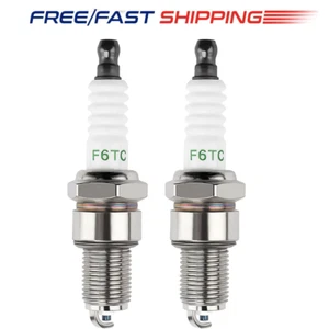 Bujía F6TC apta para varias cortadoras motosierra cortacésped motor generador - Imagen 1 de 17