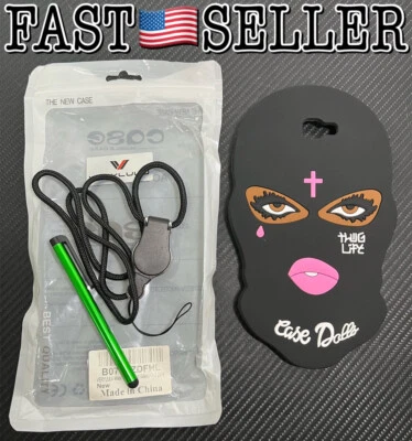 Case Dolls Galaxy ON7 2016 Case Thug Life 3D Woman Face Mask with Cord and Pen - Image 1 of 4