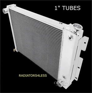 NEW CHAMPION 2 ROW ALL ALUMINUM RADIATOR 67 68 69 CHEVY CAMARO 21" WIDE CORE - Foto 1 di 2