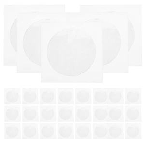 100pcs CD Covers CD Packaging Sleeves DVD Discs Sleeves CD Organizer Sleeves - Afbeelding 1 van 12