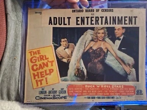 THE GIRL CAN’T HELP IT JAYNE MANSFIELD 1956 LOBBY CARD Has Censors Adult Strip - Picture 1 of 4