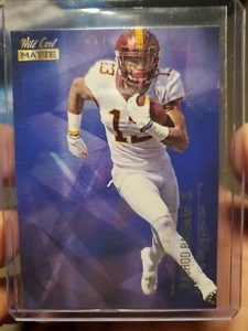 Wild Card 2021 mate MBC-19 RASHOD BATEMAN base novato 7/175 Blue Ice - Imagen 1 de 2