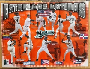 FLORIDA MARLINS, RARE, TEAM ISSUED "ESTRELLAS" COLLECTOR'S POSTER ! 18" x 24" - Picture 1 of 1