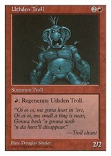 UTHDEN TROLL ~mtg NM Anthologies Unc xVintage Magic 1998